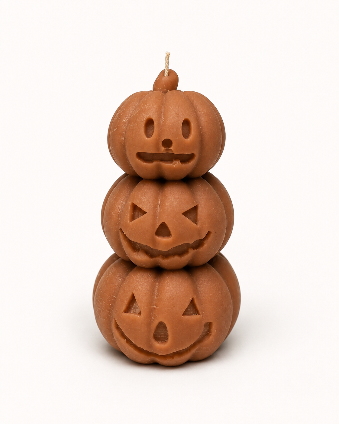 The Pumpkin Keep | 4.2 oz Stacked Pumpkin Gothic Home Decor  Candle