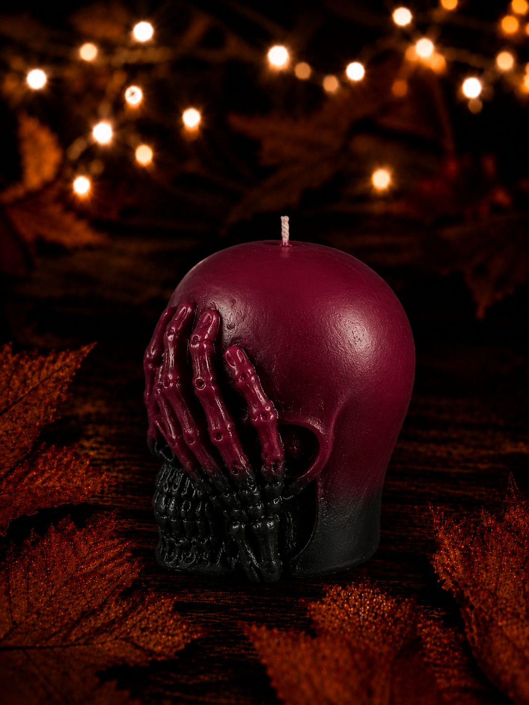 ShadowVeil | 8.2 oz See No Evil Gothic Home Decor  Candle