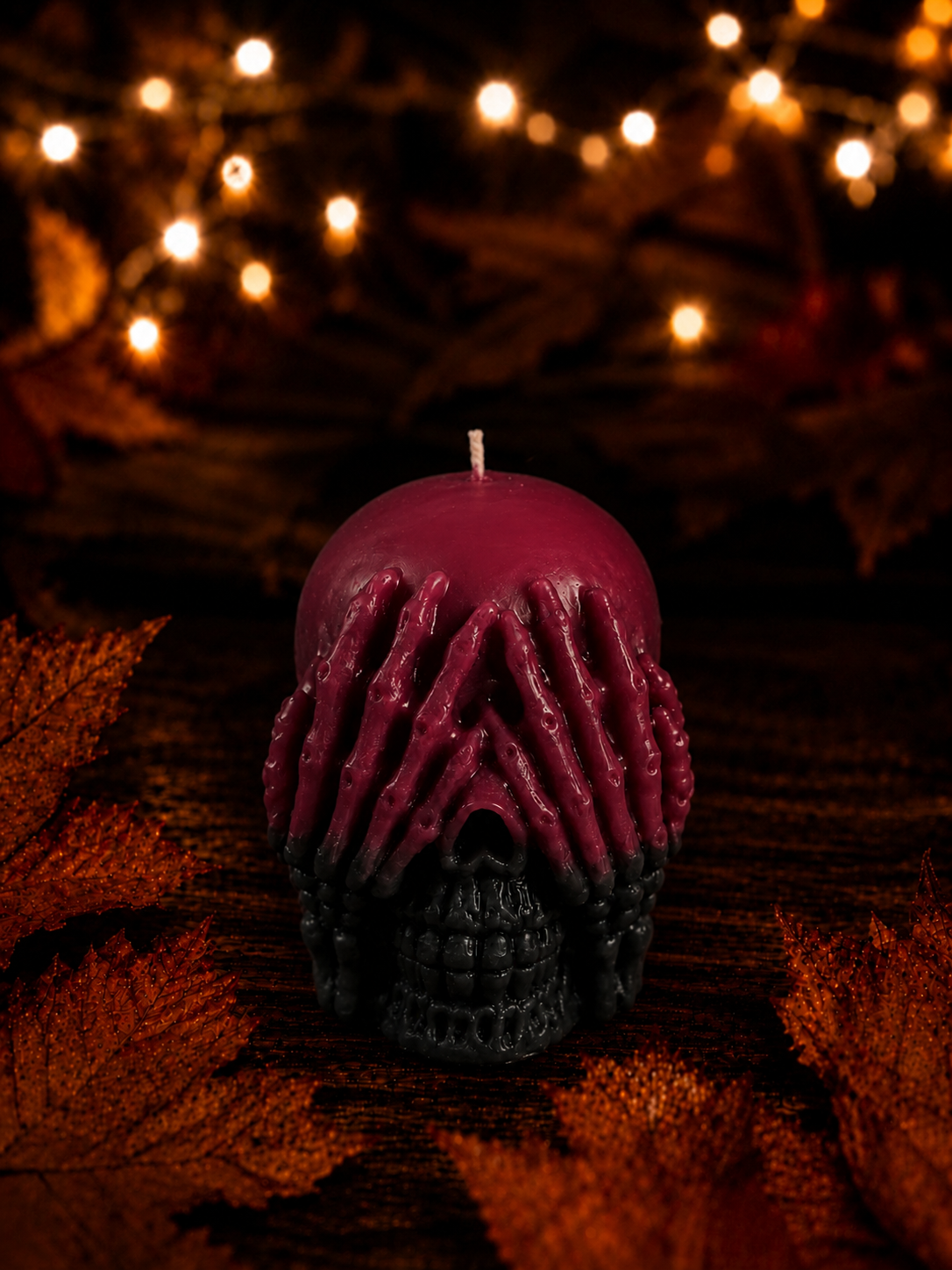 ShadowVeil | 8.2 oz See No Evil Gothic Home Decor  Candle